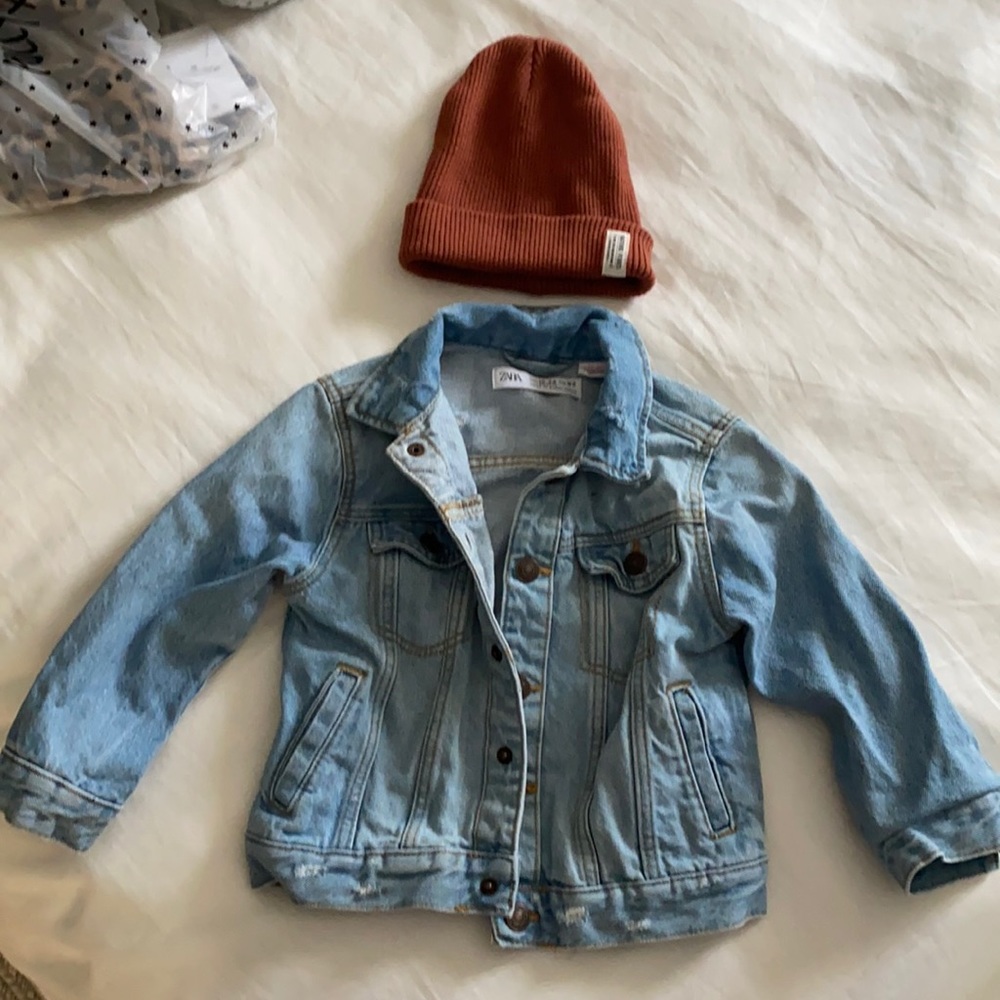 18-24 month Zara denim jacket unisex